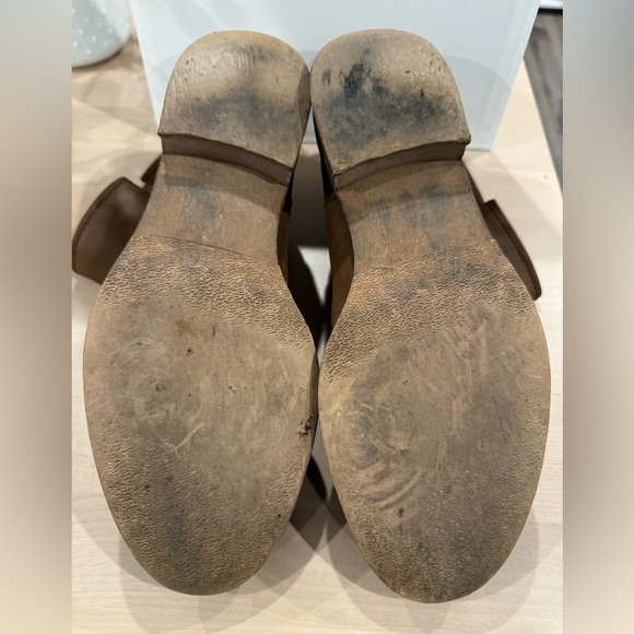 Madewell Brown Suede Moto Boot - Picture 4 of 5